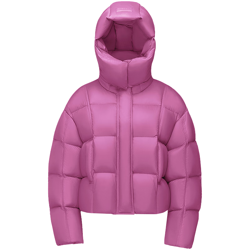 BOSIDENG Off-Season Winter Puff Down Jacket Women 90% Down Thickened Detachable Hood Loose Short Lazy Style Coat