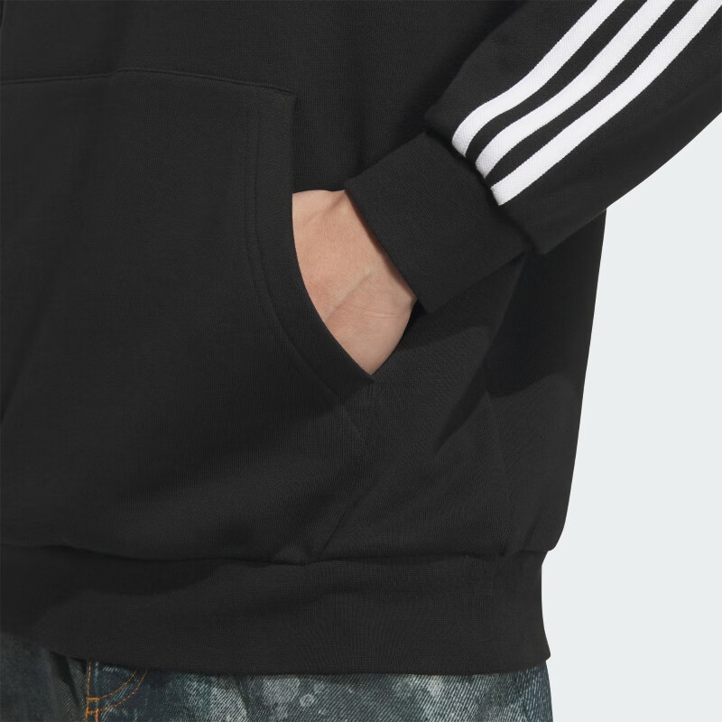 Adidas Originals Men's BAGGY HOODIE KD1860 Black Size S 6