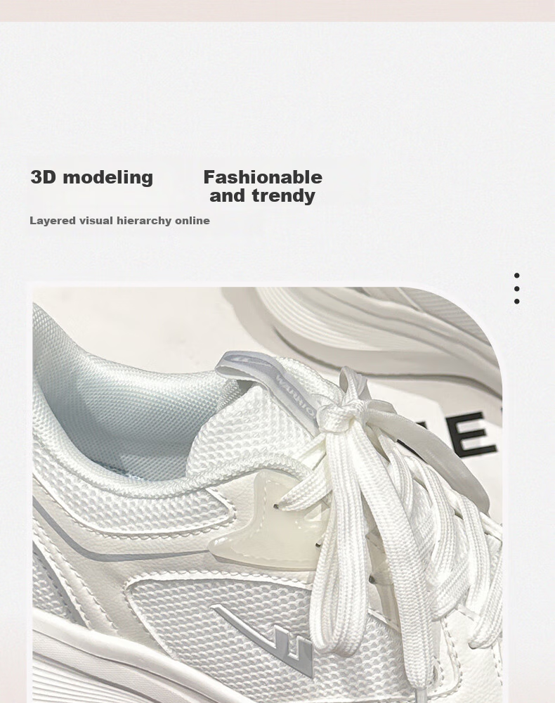 Huili Women's Shoes, 2025 New Style Mesh Breathable Shoes, Women's Soft-Soled Comfortable Sneakers, Beige Pink, Size 39 9