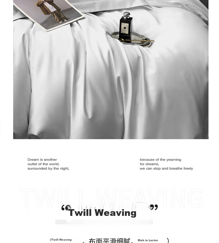 ZiiU White Duvet Cover Single Piece, 60-Count Pure Cotton Hotel Quilt Cover, Guesthouse Inn Medical Bedding Single Bed Sheet 150x200cm 9