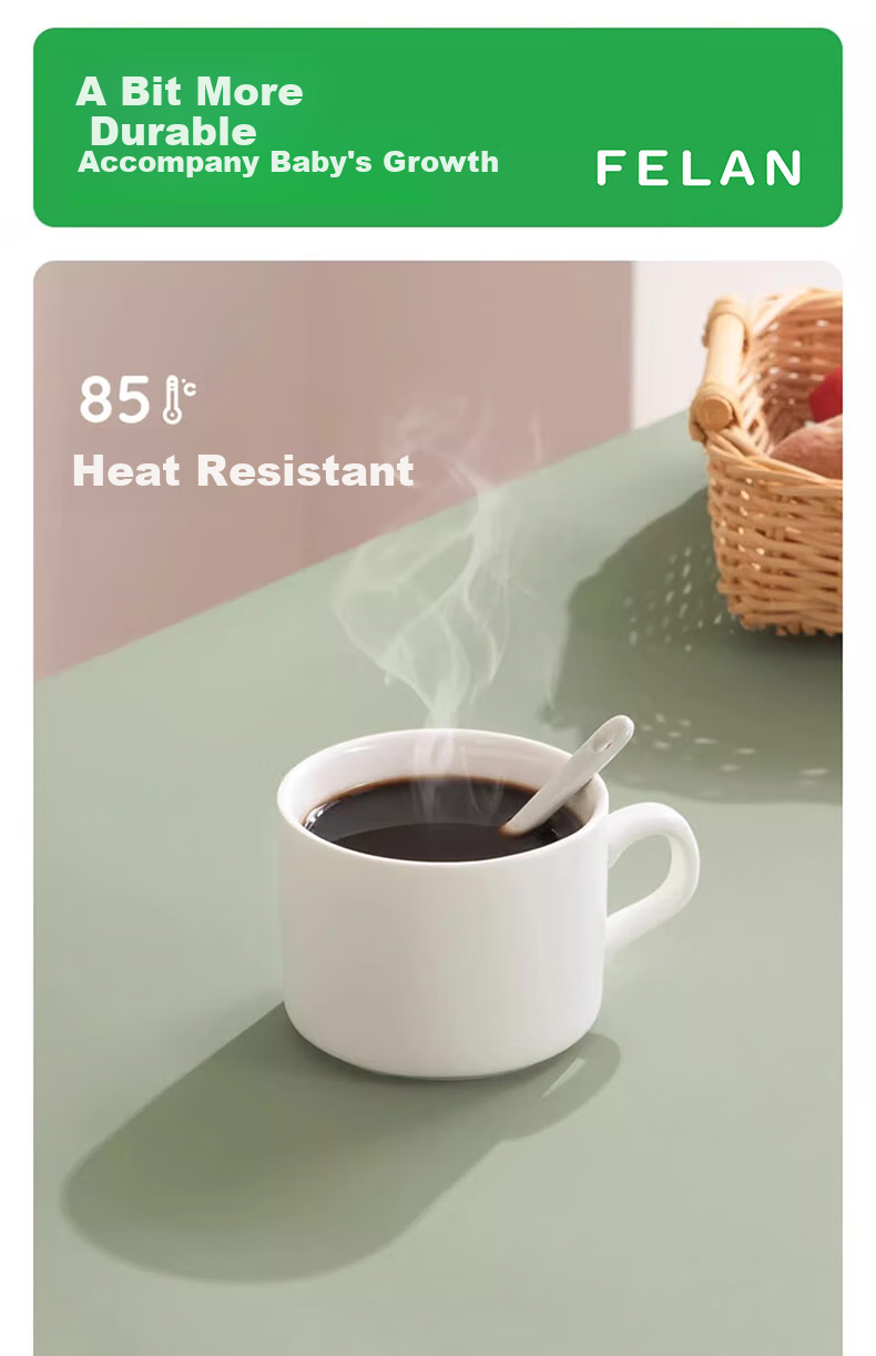 Fengliang Desk Mat, Silicone Pad for Desk And Mouse, Study Table Mat, Tablecloth with Premium Feel, Waterproof, Oil-Proof, Heat-Resistant And Insulating Pad 23