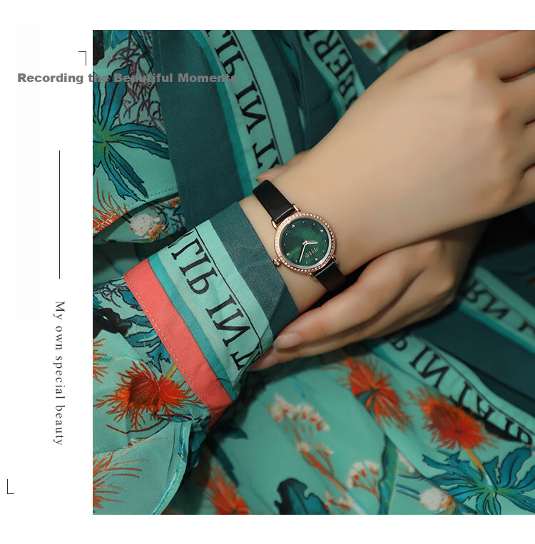 Julius Watch, Korean Version, Youthful And Simple Design, Suitable for Students, Quartz Movement, Waterproof, Unisex Watch for Men And Women, Black, JA-1055E 5