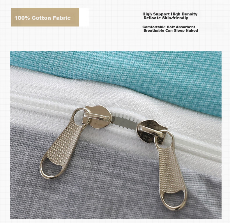 Yunjin Class A Antibacterial Pure Cotton Duvet Cover, Single Piece, 100% Cotton, Printed, Single Bed, Dormitory Use, 150x200cm, Xiao Zhi Ju 16
