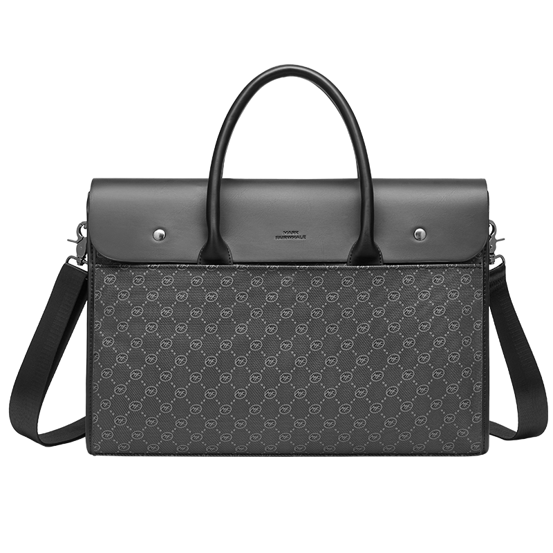 Mark Fairwhale Men's Premium Briefcase Business Executive Lawyer Laptop Bag 16-inch Large Capacity
