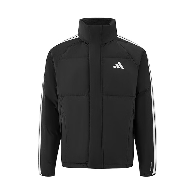 Adidas Men's Sports Style Series 3S LW D JKT Short Down Jacket KC2487 Black L 5