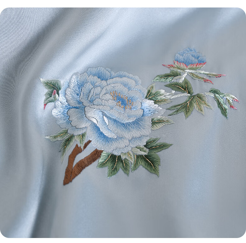 Hangsilu Silk Scarf, Women's Mulberry Silk Shawl, High-End Birthday Gift, Holiday Present for Mom And Elders 22