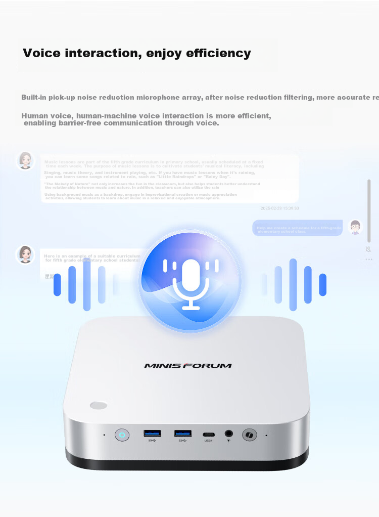 Mingfan X1 Pro Ryzen AI9 HX 370 Mini PC, AI Desktop Computer, AMD Gaming And Office OpenCLaw Mini PC, 64GB RAM + 1TB Storage 3