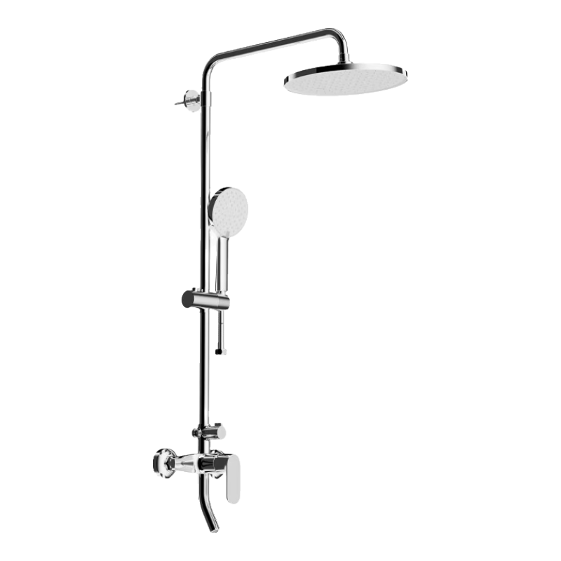 ARROW Shower Set with Pressure-Boosting Handheld and Overhead Spray, Three-Function Bathroom Shower Head AE33902SPG