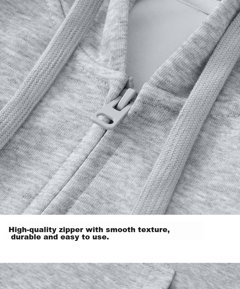 MINISO Hooded Sweatshirt Jacket for Men, Spring And Autumn Style, Casual Versatile Heavyweight Zip-Up Cardigan, Men's Clothing Z, Bean Green, M 24