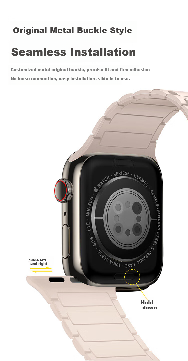 Beiyipin Compatible with Apple Watch S10 Band, Woven S9 Strap, Magnetic Cute Sausage Dog Graffiti Watch S8 Band, S7/s6/s5/se Ultra Accessories 5