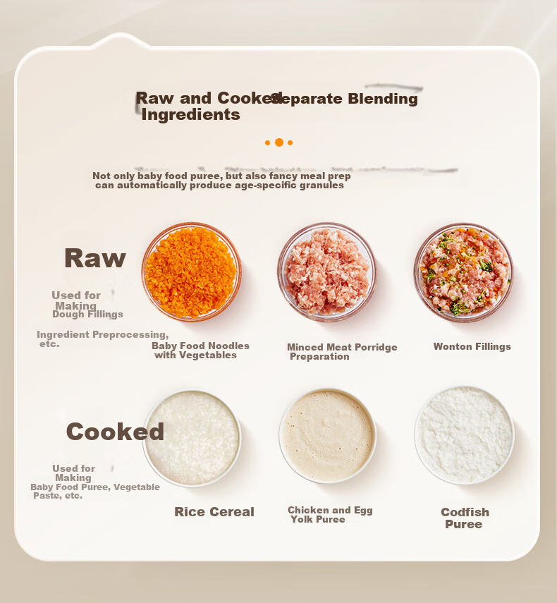 SUPOR Baby Food Processor, Steaming And Cooking All-In Rice Paste Maker, Baby Food Preparation Machine FB12S 13