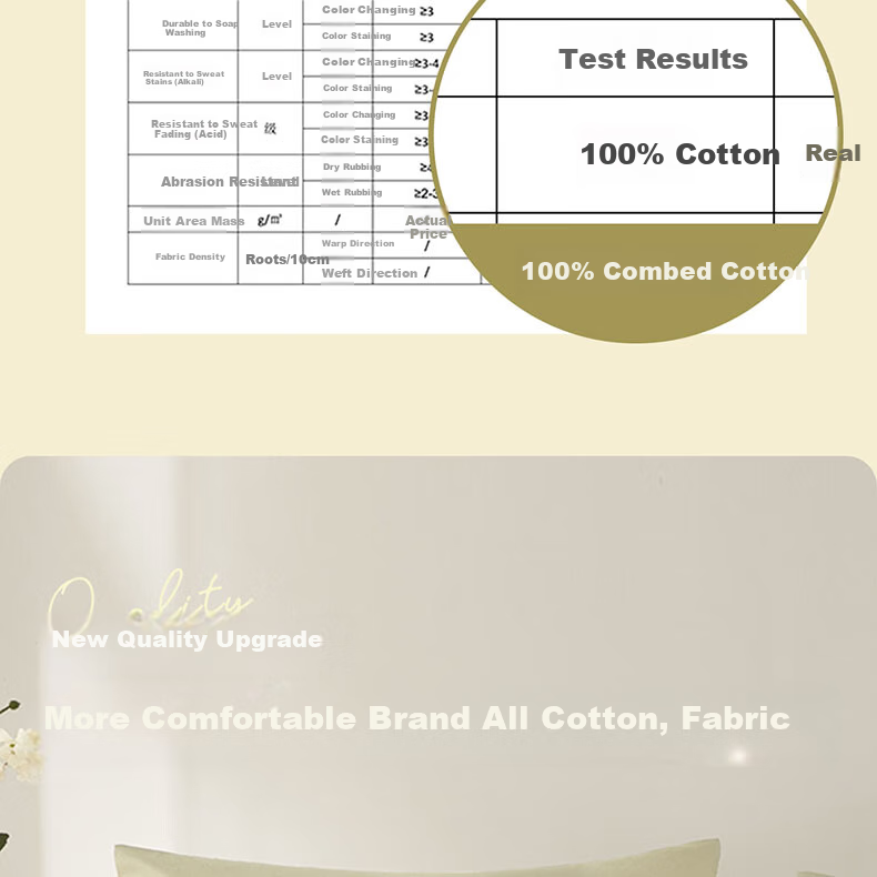 BEYOND Home Textile Bedding Set, Pure Cotton Duvet Cover And Bed Sheet, 100% Cotton Set, Spring Day Prologue, 150cm Home Gallery 3