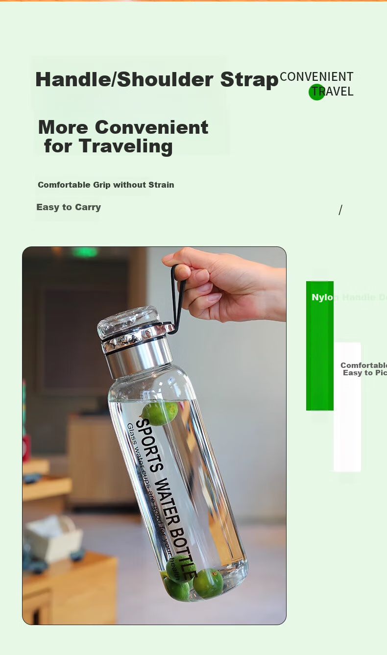 Cigeman Large Capacity Glass Cup with Tea Infuser for Children And Adults, Office Use, Tea And Water Separation Mug 8