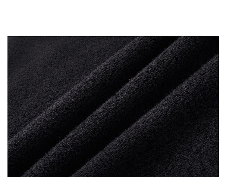 Earl Zuoer [Lycra Tencel Wool] Early Winter 25 Crew Neck Pullover Knit Base Shirt Men's Solid Loose Sweater 51