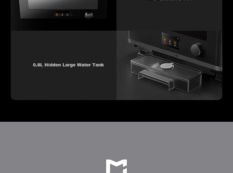 Mijia Xiaomi Smart Multi-Function Steaming, Baking, Frying And Stewing Machine 28L, Variable Frequency Microwave Oven Air Fryer Steamer Oven, Ceramic Inner Pot, Steam Exhaust Outside, First-Class Energy Efficiency P1 49