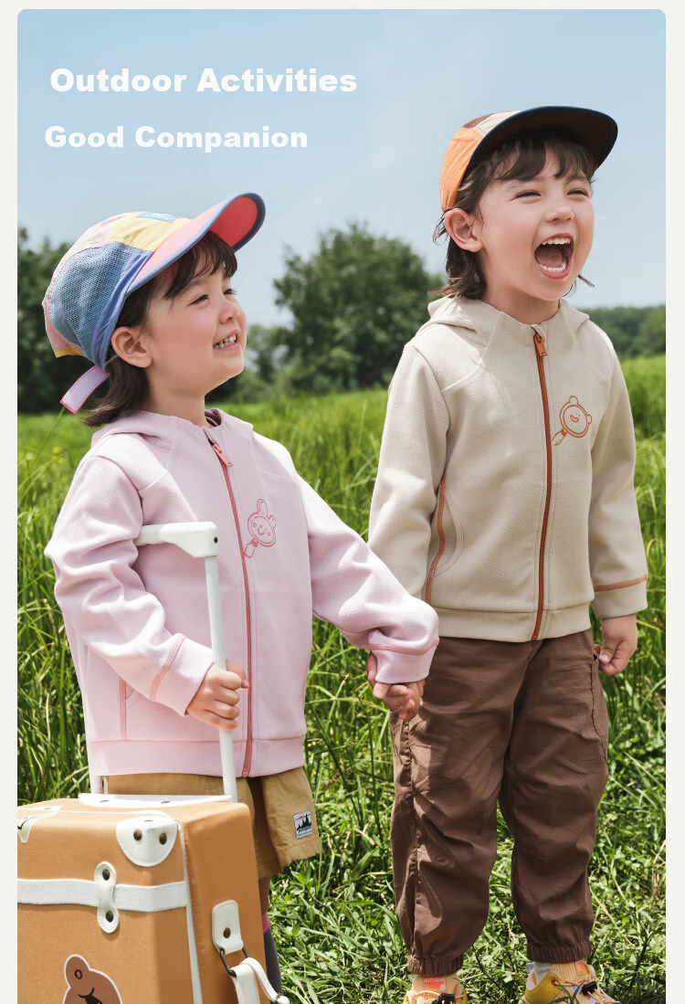 BALABALA Children's Clothing, Baby Jacket, Boys' Outerwear, Girls' Hooded Top, Autumn Sportswear, Outdoor Wear, 208325105208 1