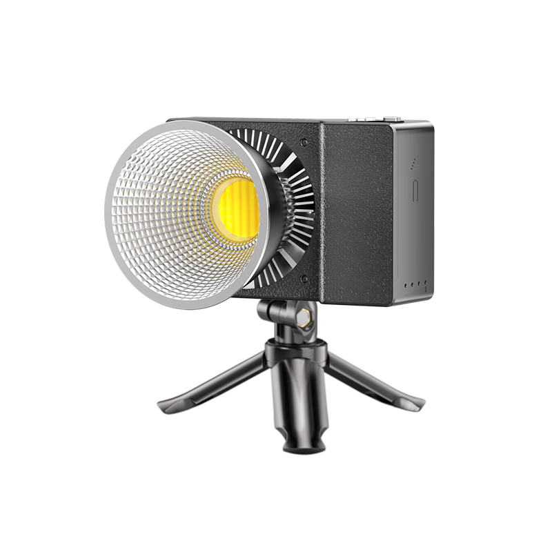 JIMANTU 100W Fill Light Outdoor Photography Handheld Portable COB Video Live Streaming Night Scene Wedding Follow-up Lighting Lamp