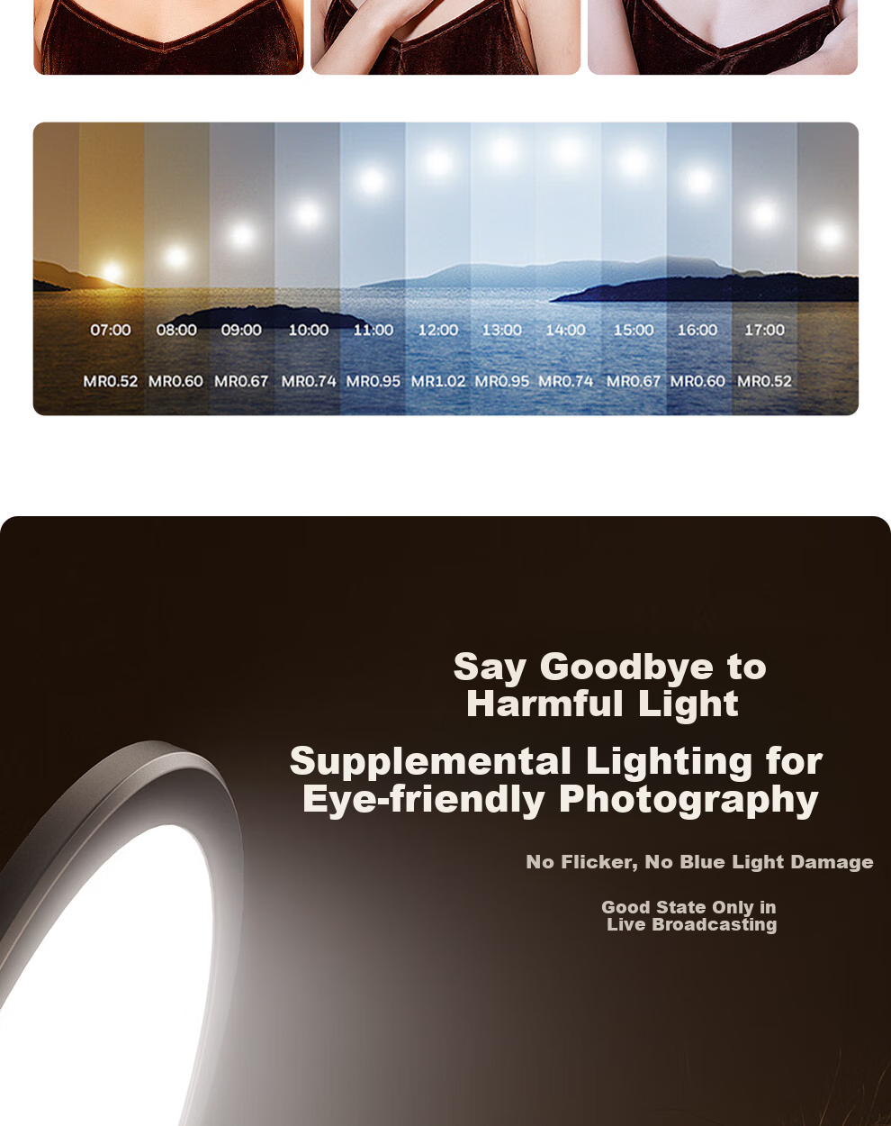 Xiaotian Live Streaming Fill Light, Studio-Specific Photography Fill Light, Indoor Photo And Video Lighting, Portrait Beauty Light, Live Streaming Specialized Lamp, Desktop Jewelry Face Light, Soft Light, Floor-Standing Light 18