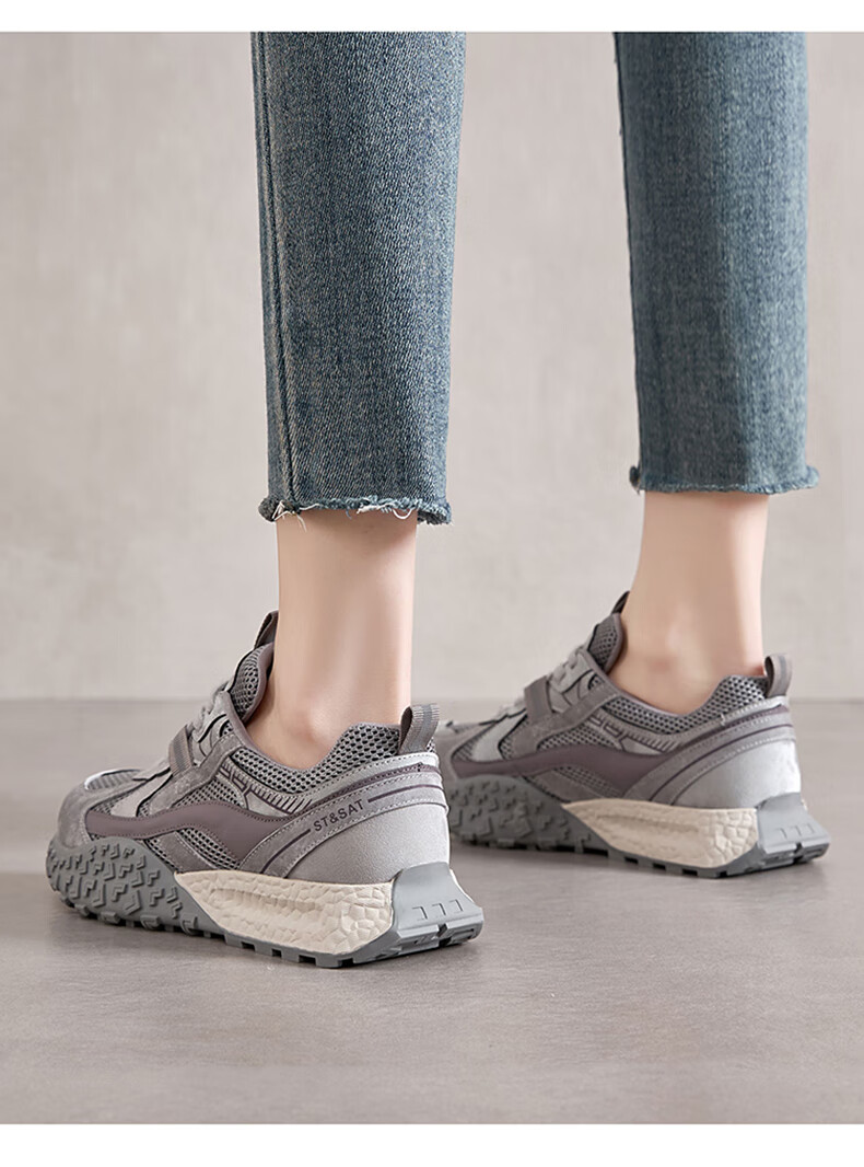 Saturday Lightweight Soft-Soled German Training Shoes Women Versatile Fashion Comfortable Casual Sports Travel Shoes Yellow Size 35 6