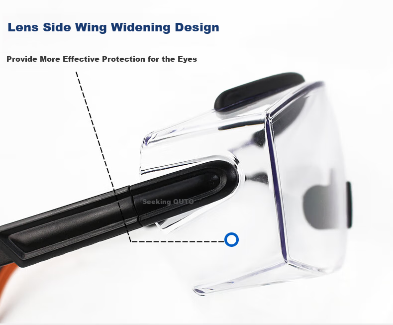 Qiutong Goggles, Anti-Fog Protective Eyewear, Post-Surgery Dust-Proof And Splash-Proof Industrial Glasses 3012AF 4