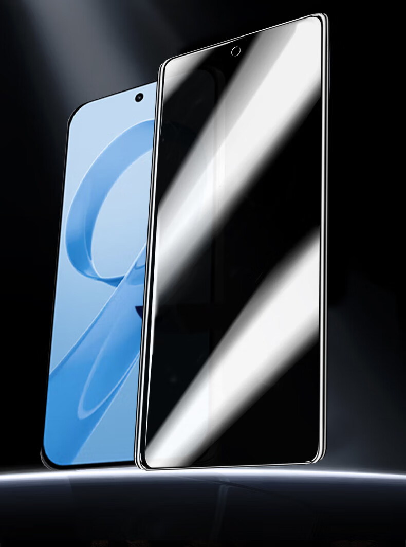 Smorss Privacy Ultrasonic Unlock Screen Protector for Redmi K90 Pro Max Champion Edition Universal Anti-Peeping Ice Ceramic Hydrogel Film Non-Tempered Full Screen Dust-Free Easy Apply 2