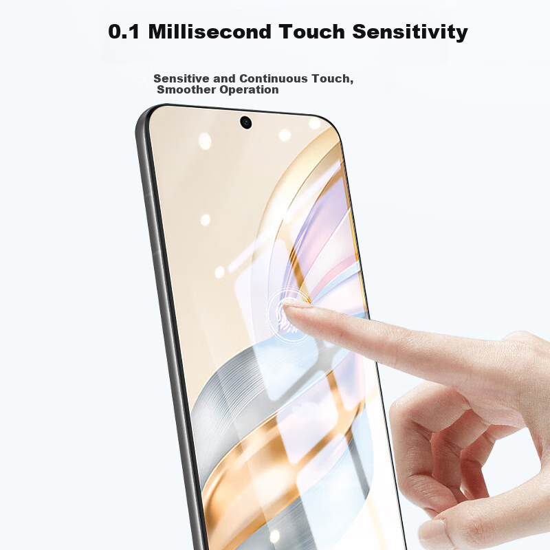 Защитное стекло Baozou для Honor X50, противоударное, антибликовое, полноэкранное