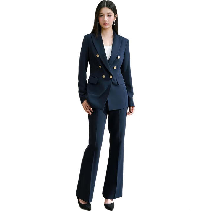 Miss Bird Premium Commuter Suit Set Women's Professional Formal Small Size Workplace Interview Elegant Blazer