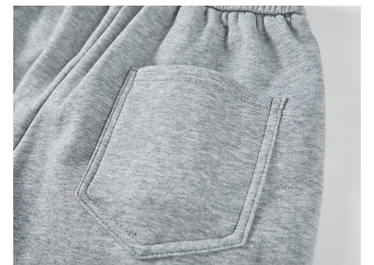 Dme Women's Casual Winter Cloud Cotton Elastic Waist Side Seam Split Banana Pants 7