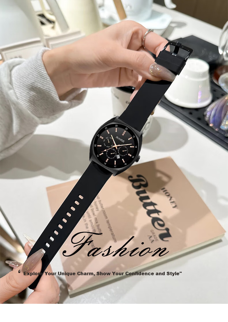 Gelangdi Student Watch Unisex Exam Silent Luminous Mechanical Quartz Wristwatch Civil Servant Valentine's Day Gift 1