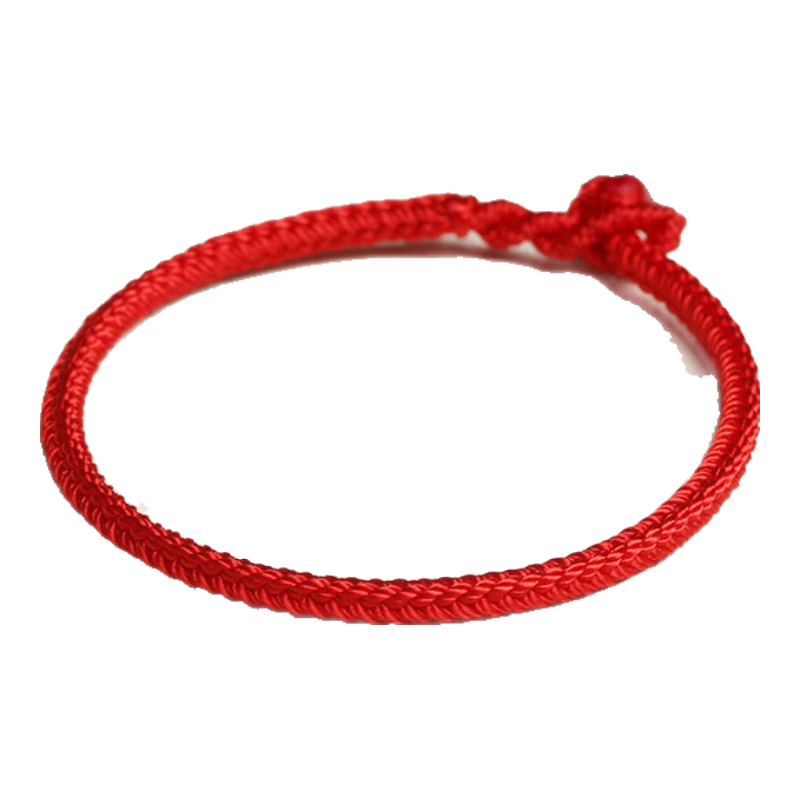 Shichuan Baishi Cinnabar Beaded Bracelet 2026 Zodiac Red String Handmade Woven Bracelet Lucky Charm Beads Amulet Couple Birthday Gift