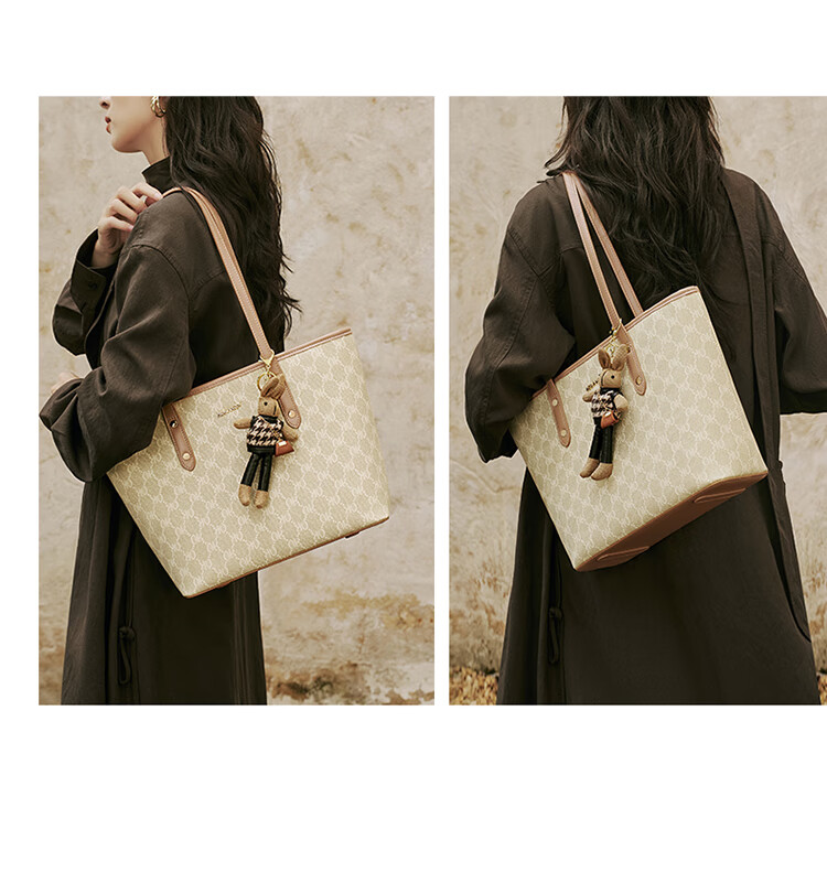 Aokang Women's Bag Trendy Underarm Shoulder Bag Light Luxury Tote Birthday Gift for Women on March 8th Women's Day Gift for Girlfriend Wife 17