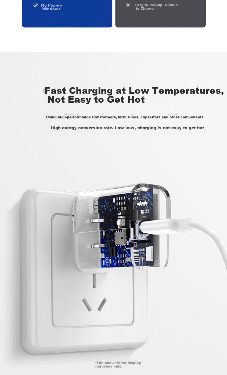 KOVL Compatible with Apple 18/17/16/15/14 Charging Head, PD30W Fast Charging GaN Charger for Apple IPhone 16 Pro/15/14 Pro Max/iPad, Smartphones And Tablets 5
