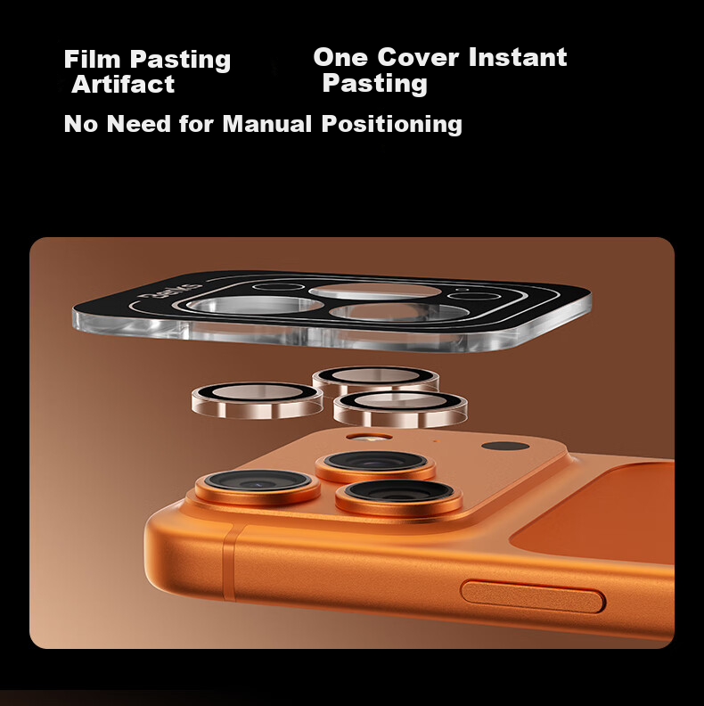 Benks [Corning AR Anti-Reflective] Camera Lens Protector for Apple IPhone 17 Pro, IPhone 17 Pro Max Rear Camera Anti-Scratch Wear-Resistant Clear Protective Film 10
