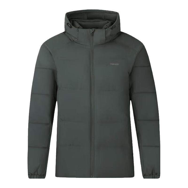 361° Men's Down Jacket Autumn Winter Three-Protection Water-Repellent Short Hooded Warm Sports Casual Coat 652544301D-5