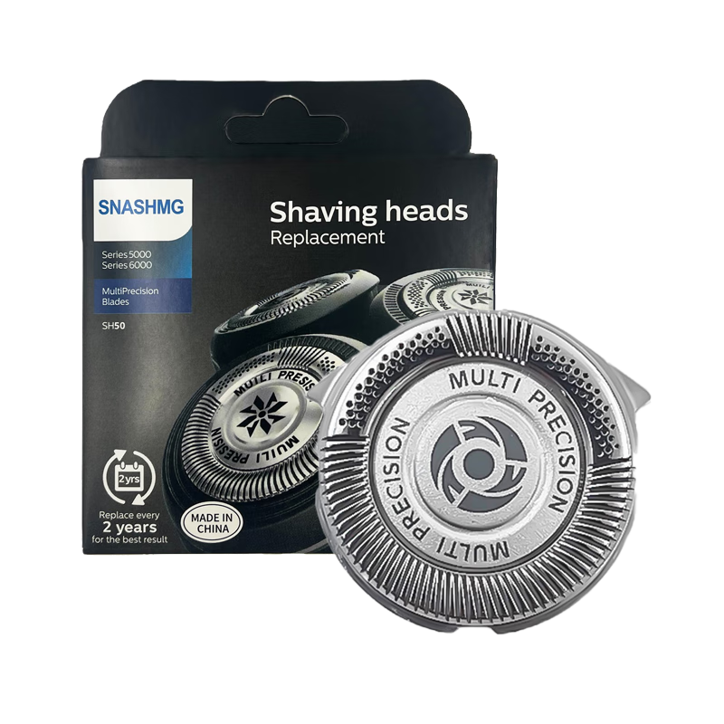 Donailun Replacement Shaver Heads for Philips S5000 Series SH50, Compatible with Series 5570/5380/5560/5420, 3 Blades + 3 Foils Accessories