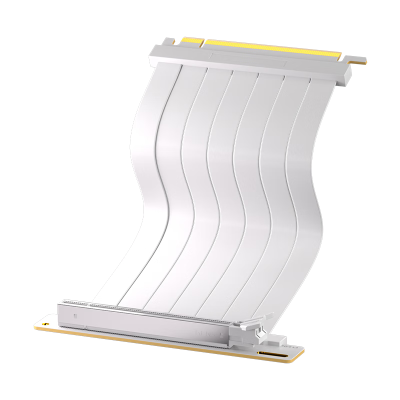 ANQULIFE PCIe 5.0 x16 GPU Extension Cable 90-Degree Vertical Mount Adapter 20cm Dual-Layer Flexible High-Performance Full-Speed No Signal Loss Supports 5060/5090 AQ-A501