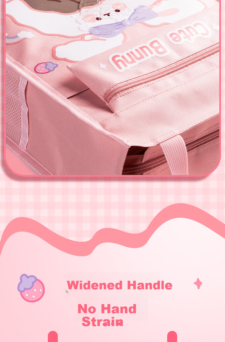 Licao Tutoring Bag, Tutoring Package, Handbag for After-School Classes, Book Bag for Elementary Students, Art Supplies Bag, Children's Handbag, Essential for Learning, Regular Panda Desig 7