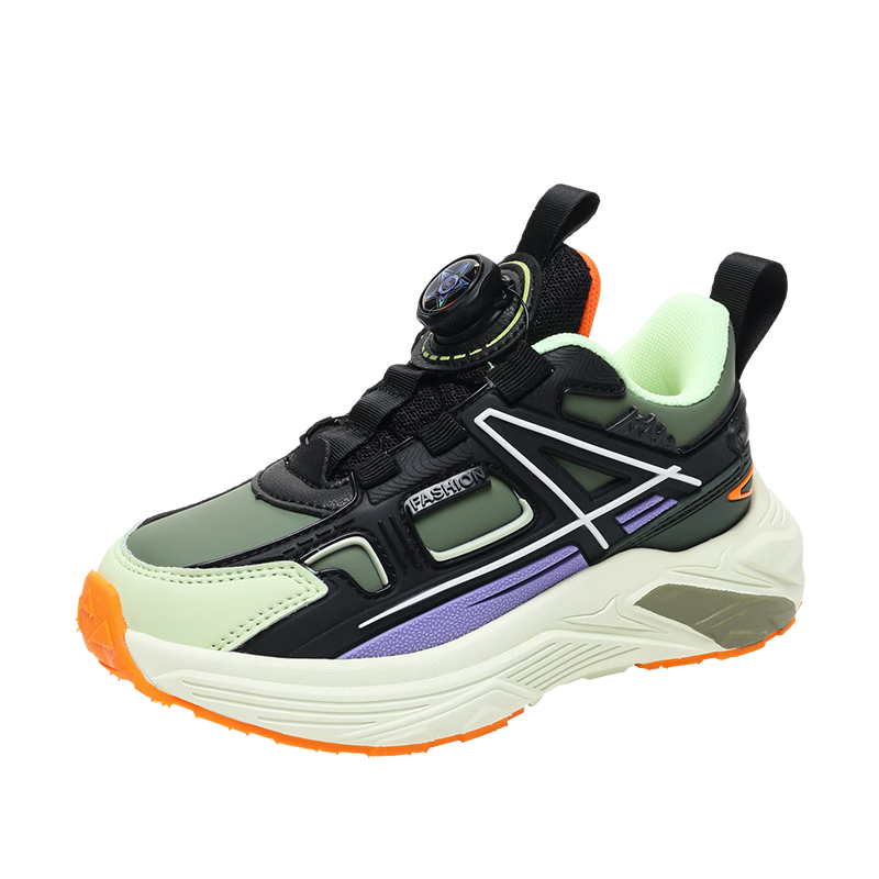 7-PE Boys' Sports Shoes 2026 Spring New Waterproof Leather Soft Sole Lightweight Casual Kids Shoes for Older Boys