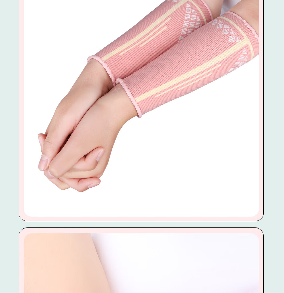 Gingpai Sport Volleyball Wrist Guard, Sports Wrist Sleeve, Joint Protector, Sprain Brace, Arm Guard, Forearm Protector (S Black, One Pair) 8