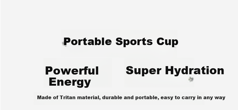 Fuguang Tritan Plastic Cup Sports Water Bottle for Men Women Students Portable Outdoor Water Bottle Shatterproof Large Capacity Summer Tumbler 7