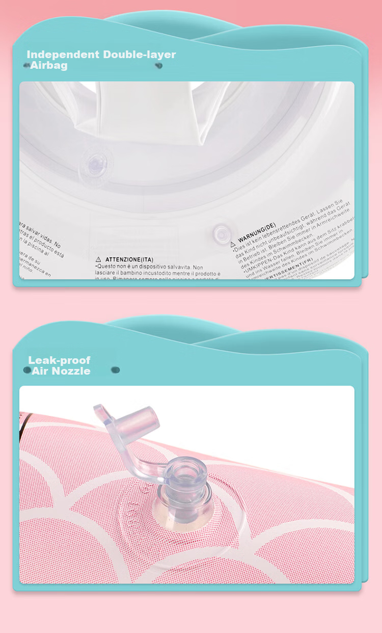 Swimbobo Baby Swimming Ring, Children's Seat Ring, Anti-Rollover Equipment, Infant Water Play Seat Ring, Inflatable Armpit Ring K8015 9