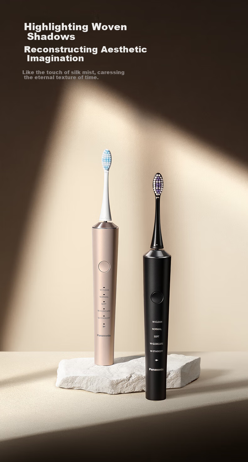 Panasonic Electric Toothbrush, Adult Recommended by Dentists, Dual Motor, Horizontal And Vertical Scanning, Stain Removal, Gum Protection, Smart Sensing, Practical Birthday And Holiday Gift for Boyfriend Or Girlfriend, DC75 Pink 12