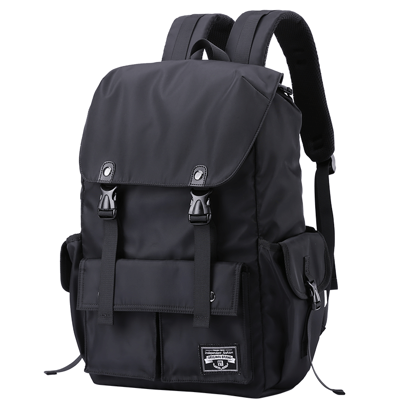 Fanzhe New Men's Backpack Trendy College Student Travel Laptop Bag Middle and High School Student Schoolbag