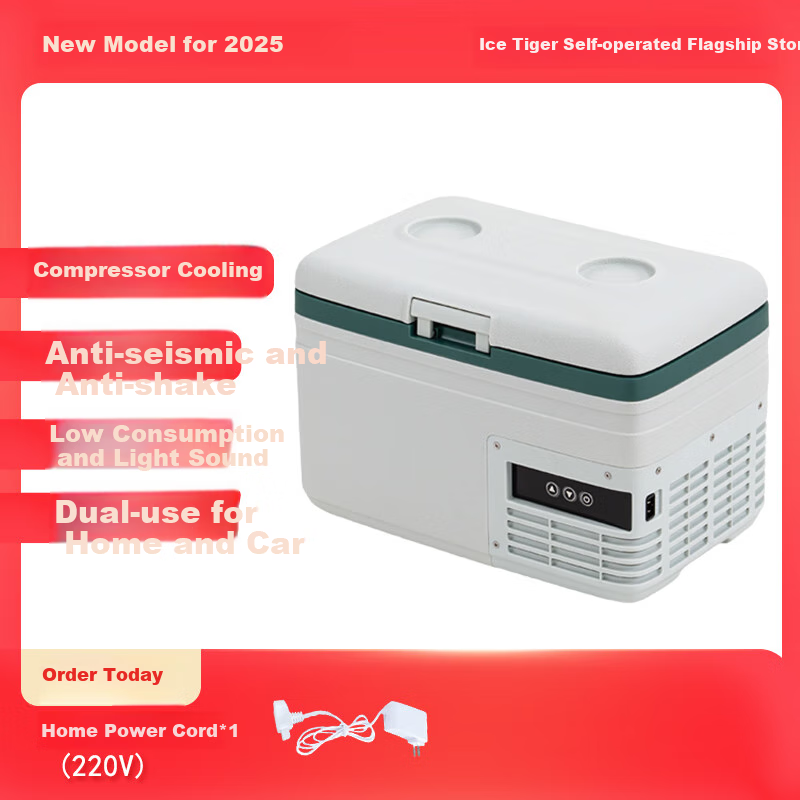 Binghu New Car Refrigerator Portable Mobile Freezer Outdoor Camping Compressor Cooling MG40