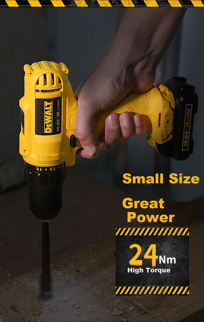 DEWALT 12V Lithium-Ion Drill Driver Electric Screwdriver Two Batteries One Charger Set DCD700DK2-A9 3