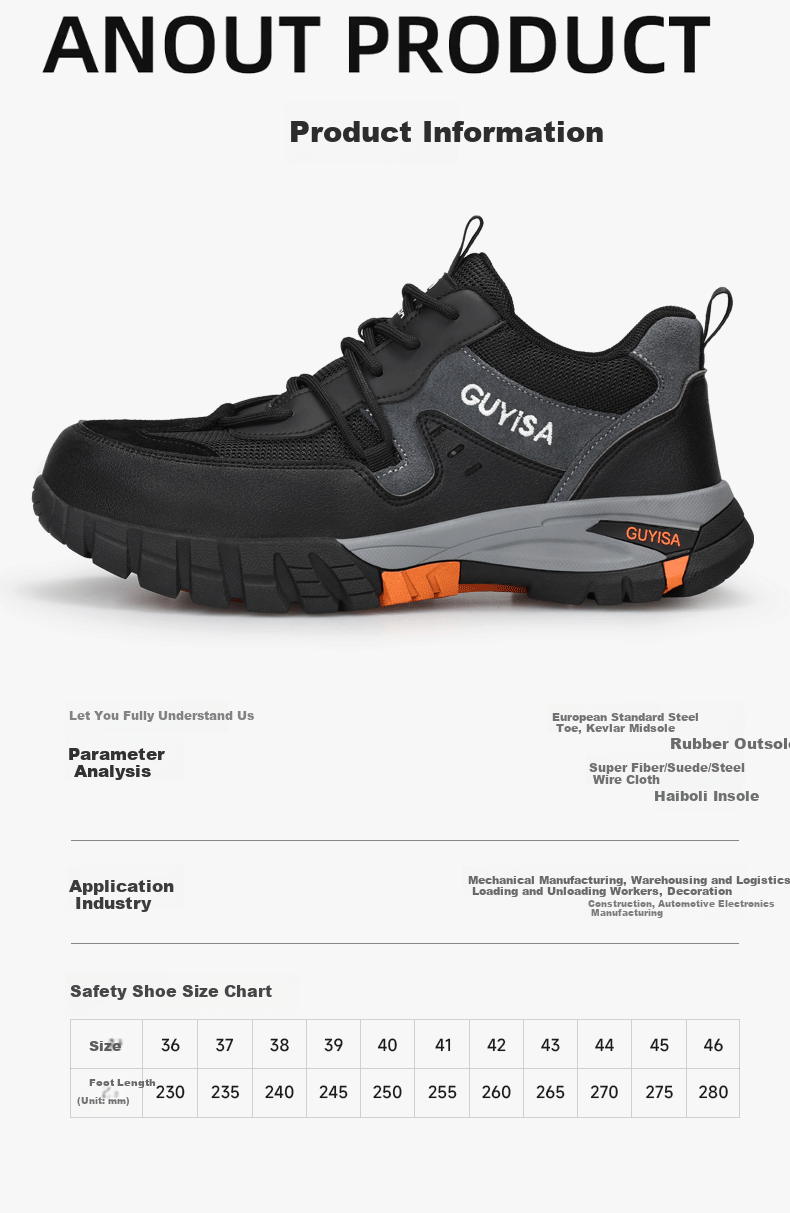Weierdun Safety Shoes for Men, Anti-Smashing And Puncture-Resistant, 10KV Insulated Work Site Electrician Power Grid Safety Shoes 1109SKV Size 41 11