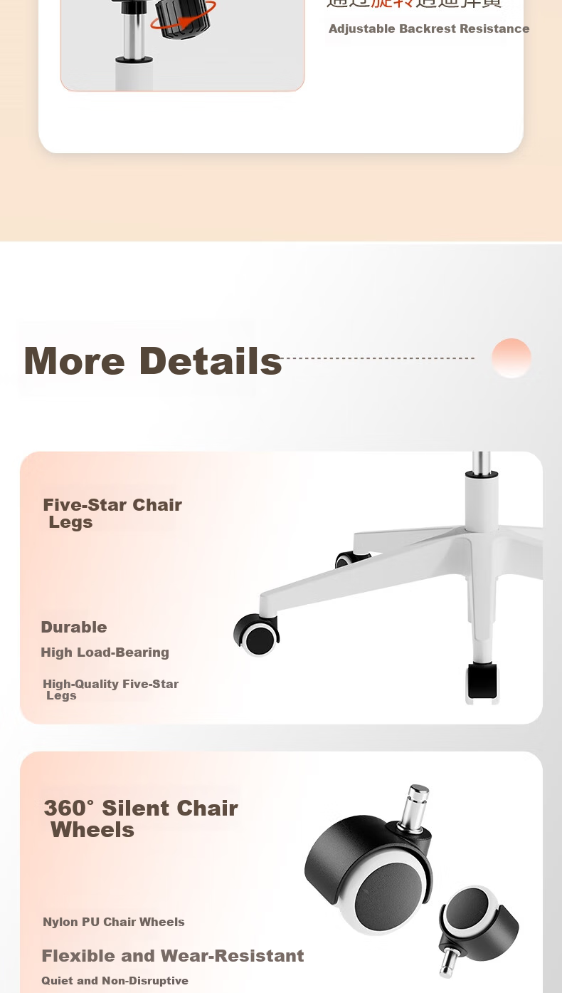 Deli 91106 Foldable Chair with Backrest And Armrests, Home Office Chair, Study Chair, Ergonomic Design, Gray 10