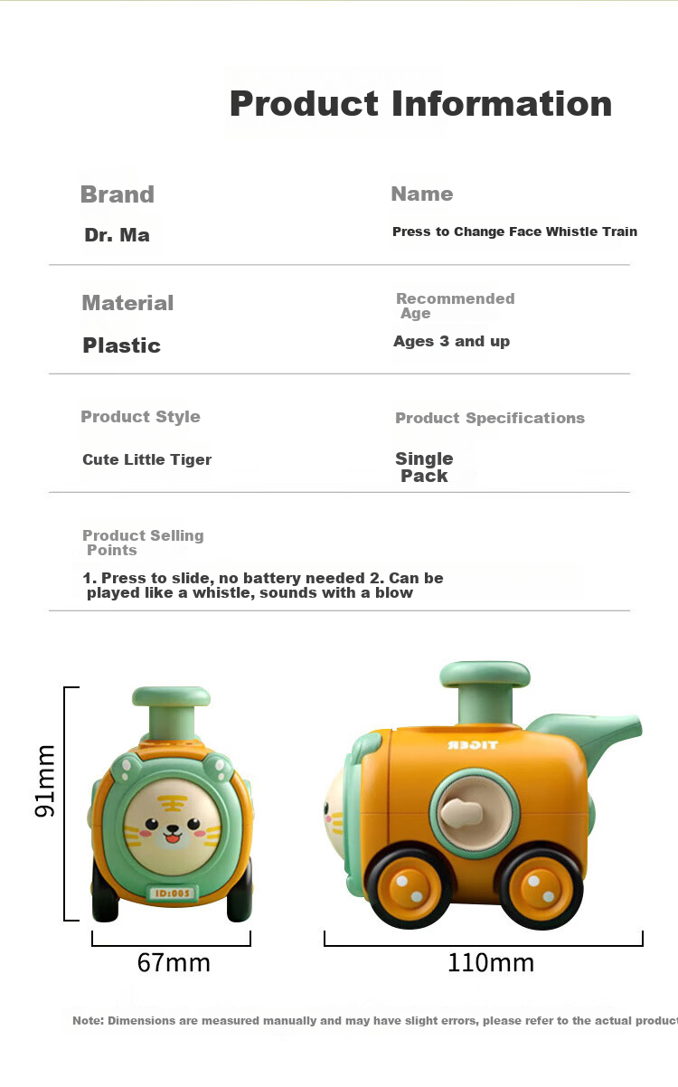 DOCTOR MA Children's Toy Projector Flashlight, Light-Up Slides, Baby Early Education Flashlight Lamp, Light Play Toy with 64 Patterns 10