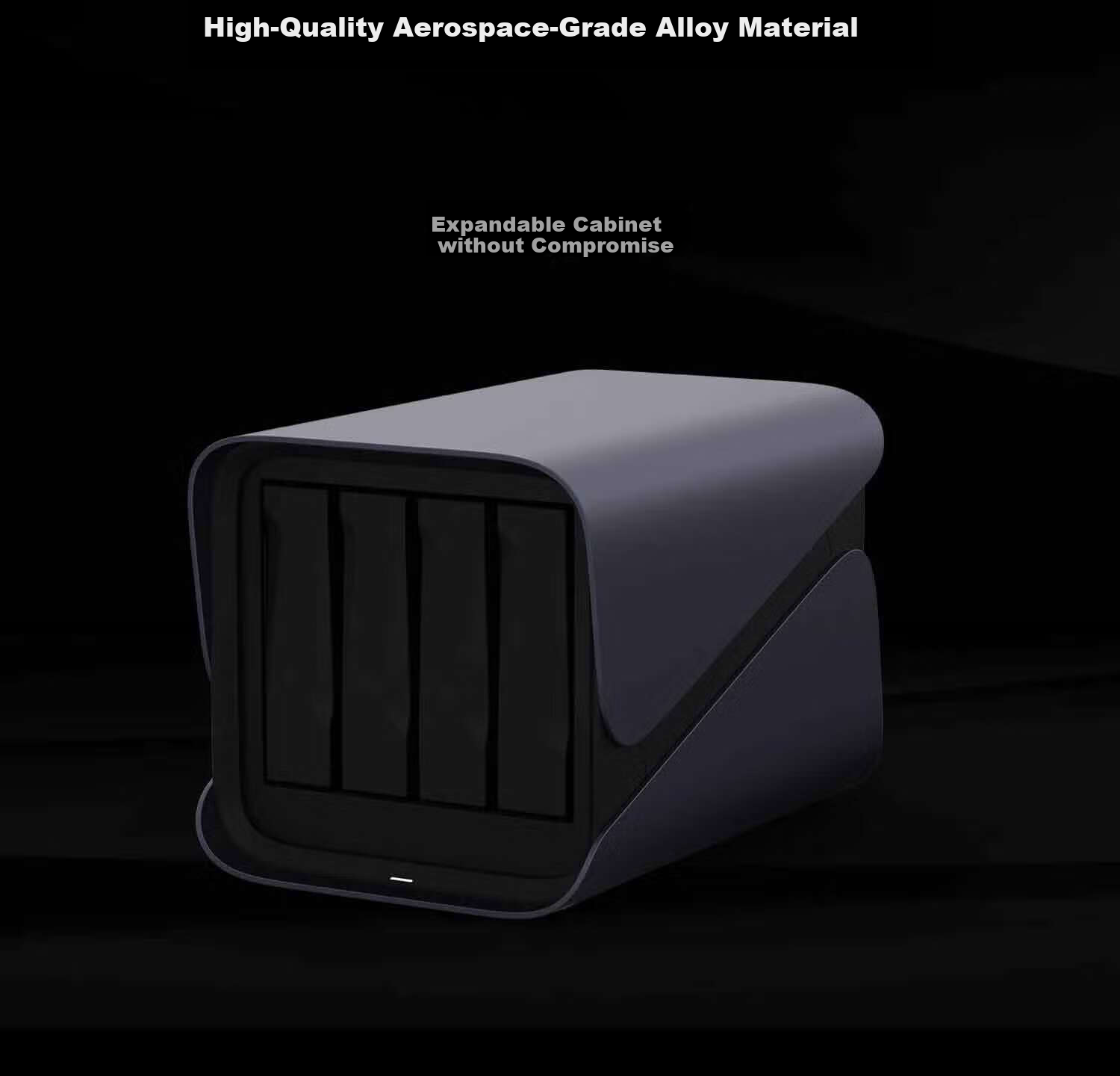 Jikongjian Private Cloud New A4 Hard Drive Enclosure, Four-Bay SATA Type-C Network Storage Server Expansion Device (Without Built-In Hard Drive) 15