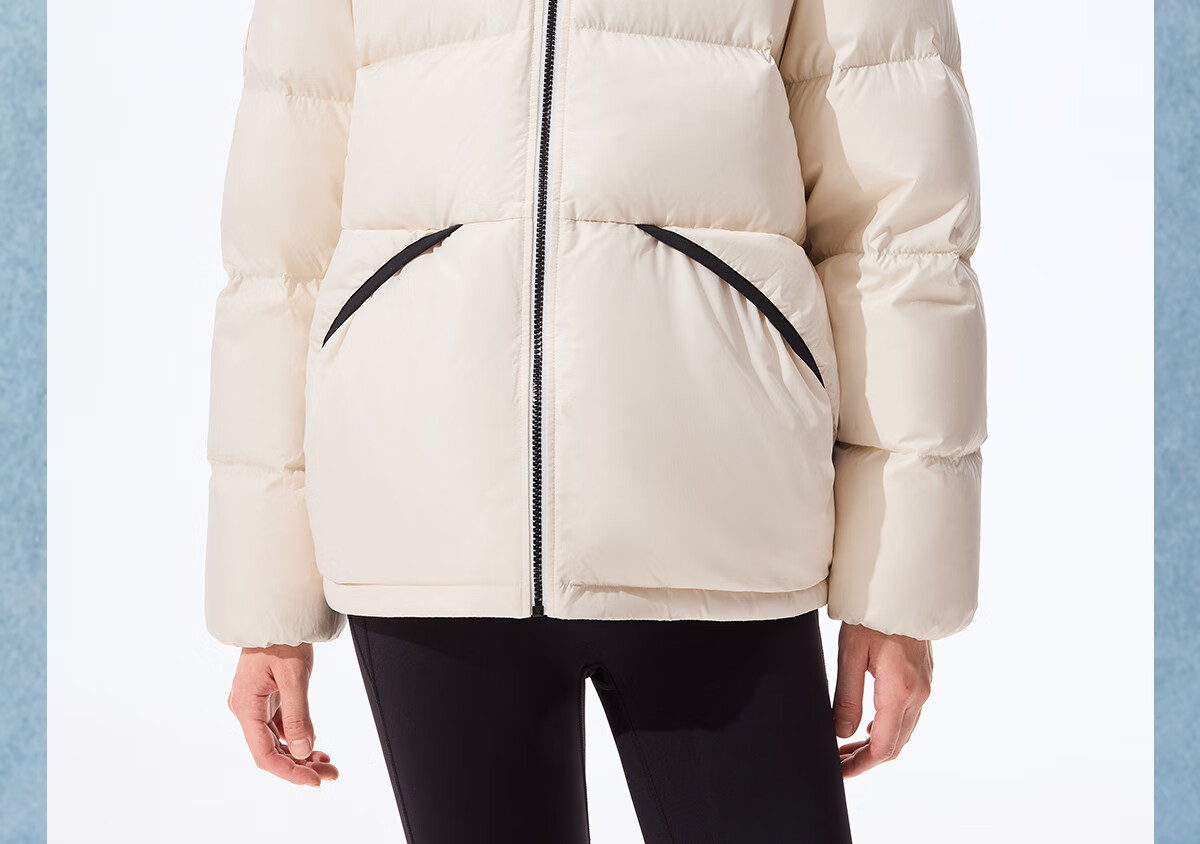 Panda Zhang Yuxi Same Style [Ice Burner] 90% Down Unisex Autumn Winter Reversible Warm High Loft Puffer Jacket, S 3
